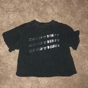 Brandy Melville good vibes top